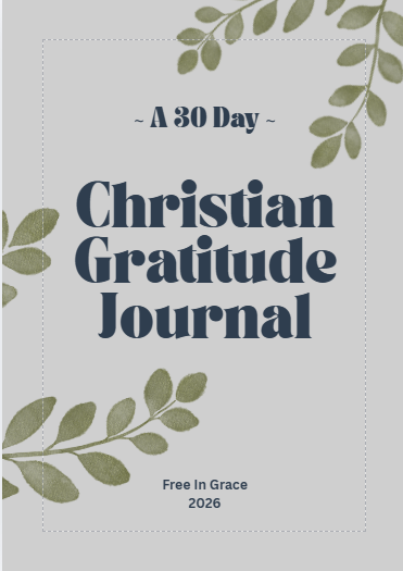 A 30 Day Christian Gratitude Journal for iPad & GoodNotes (Tan)