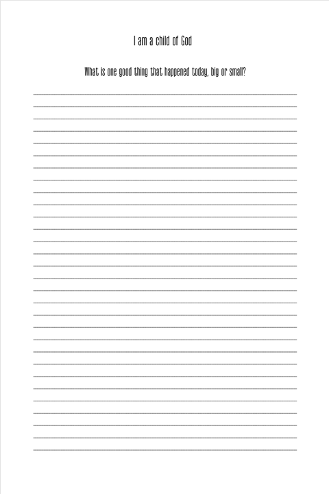 A 30 Day Christian Gratitude Journal (Print Edition-Lavender)