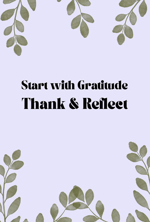 A 30 Day Christian Gratitude Journal (Print Edition-Lavender)
